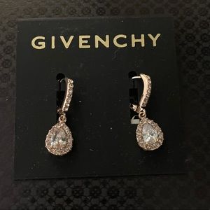 Givenchy rose gold earrings